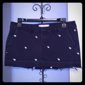 💖ABERCROMBIE&FITCH Logo Skirt Sz.4💖